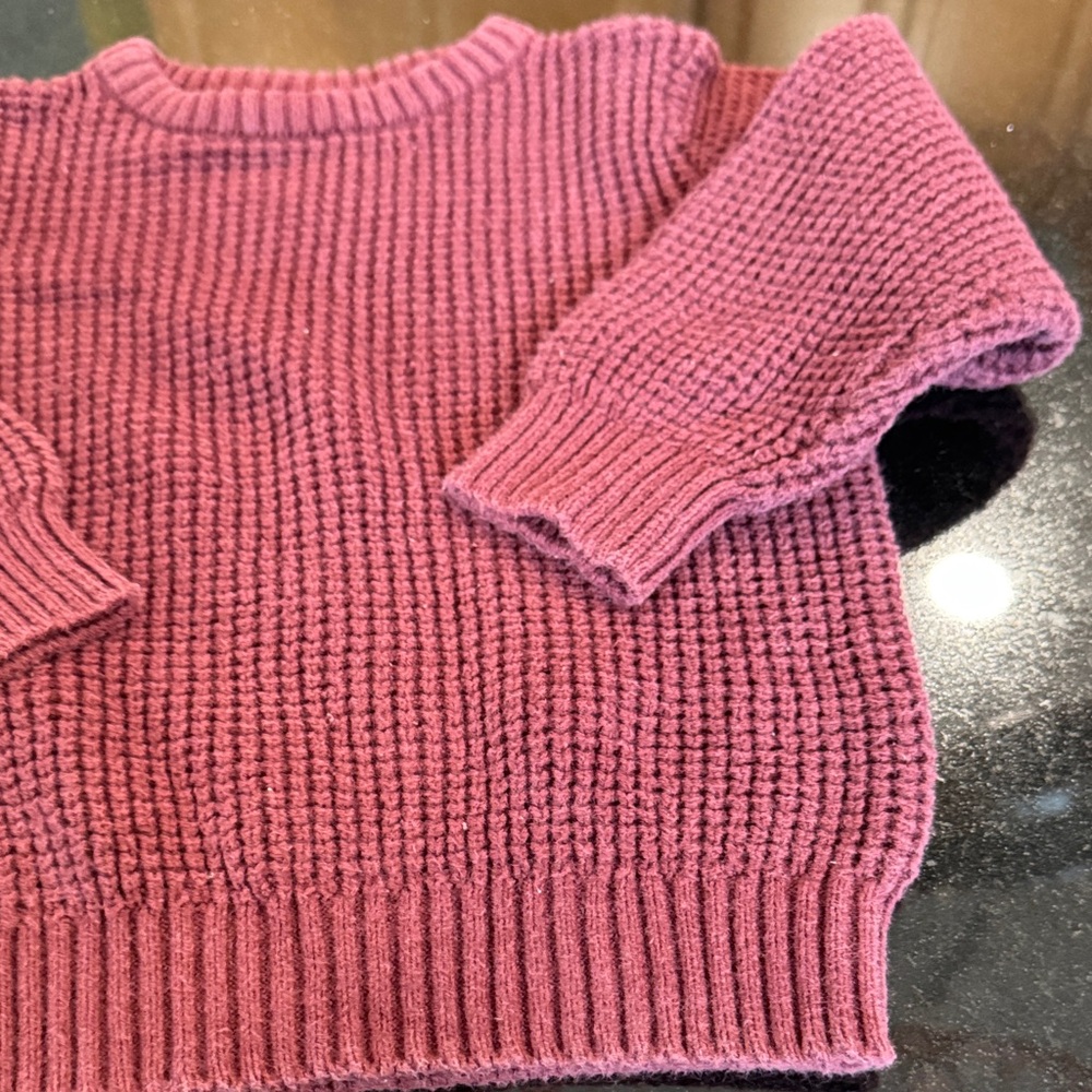 Carters Ribbed Knit Sweater - Picture 2 of 4